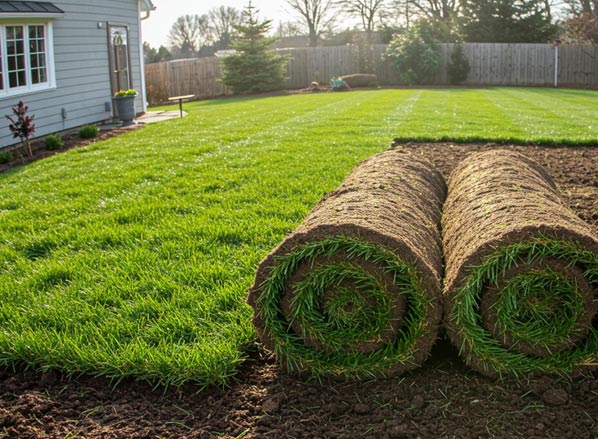 Sod Installation Services by Jack's Lawn Care